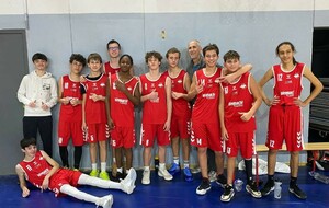 U15M à BASKET CLUB MILLOIS